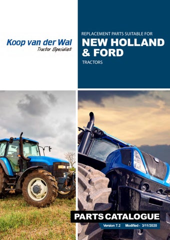 pièces de rechange tracteur New Holland